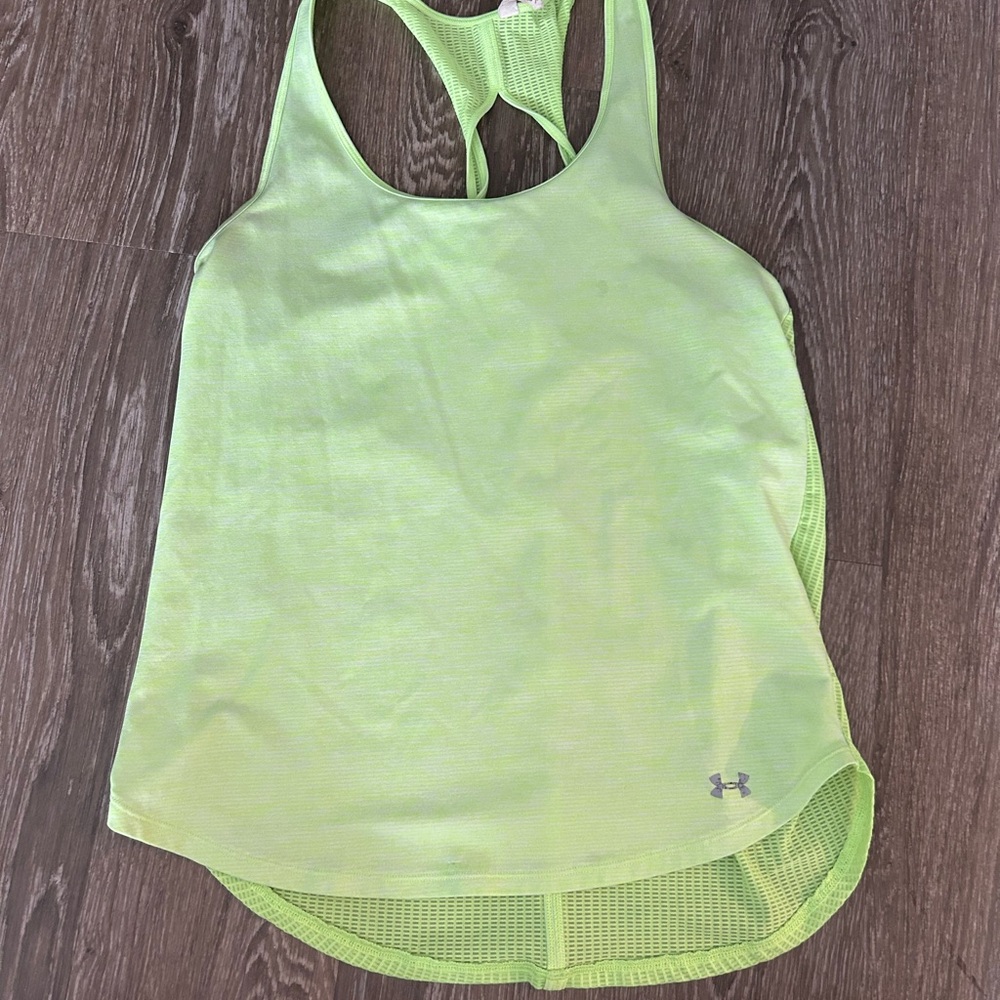 Under Armour Women's Lime Green Tank Top